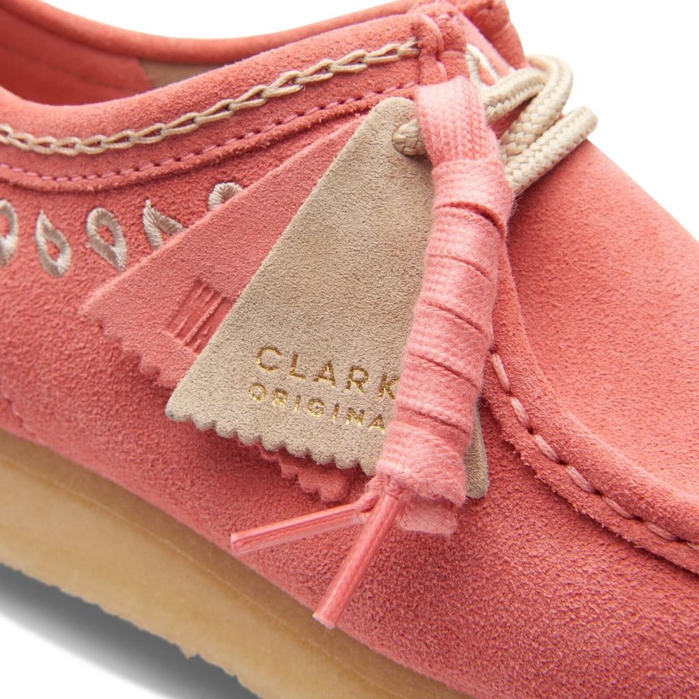 Clarks Wallabee pink embroidery - Picture 8 of 8